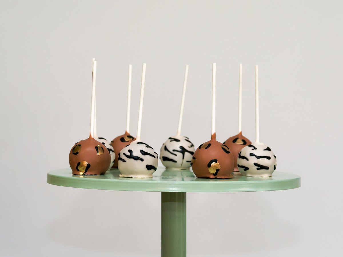 Elegant handcrafted chocolate cake pops